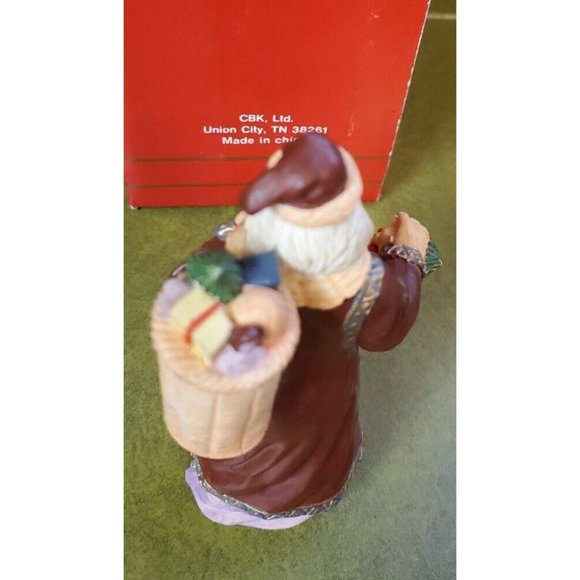 Old World Santa Figurine Christmas Figure‎ Standing Holiday Decor - Picture 7 of 7